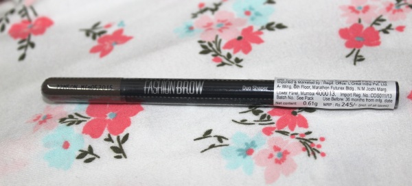 Maybelline Fashion Brow Duo Shaper- Brown Review